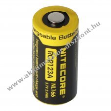 Nitecore 16340 v�dett Akkumul�tor 3,7V 650mAh Li-Ion