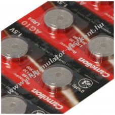 10db LR54 alk�li gombelemmel