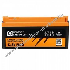 Liontron Smart BMS 12,8V 55Ah Akkumul�tor AGM �s �lom-zsel�s LiFePO4