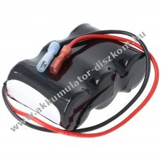 Mexcel C (b�bi m�ret) v�szvil�g�t�s Akkumul�tor 3.6V 2500mAh Gessler 3625 k�bel Faston NiCd