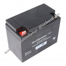 Multipower MP20-6 Akkumul�tor 6V 20Ah 2000mAh AGM �lom-zsel�s