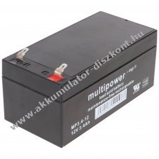 Multipower MP3.4-12 CT3,2-12 CT3.2-12 Akkumul�tor 12V 3400mAh AGM �lom-zsel�s