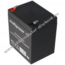 Multipower MP5.4-12 12V 5400mAh 6-DMZ-5 Akkumul�tor AGM �lom-zsel�s