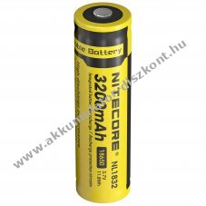 Nitecore NC-18650/32 NL1832 3,7V 3200mAh 18650 Li-Ion