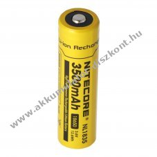 Nitecore NL1835 18650 Akkumul�tor 3,7V 3500mAh Li-Ion