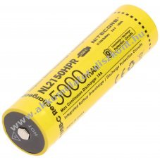 Nitecore 21700 NL2150HPR Akkumul�tor 3,6V 5000mAh be�p�tett USB-C csatlakoz� Li-Ion