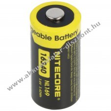 Nitecore NC-NL169 NL169 16340 3,7V 950mAh Akkumul�tor Li-Ion