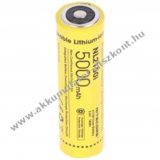 Nitecore NL2150i 21700 3,6V 5000mAh Akkumul�tor Li-Ion