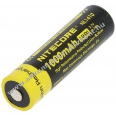 Nitecore NL1410 14500 Akkumul�tor 3,7V 1000mAh Li-Ion