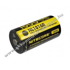 Nitecore NL1816R 18350 3,6V 1600mAh USB-C Akkumul�tor Li-Ion