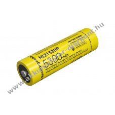 Nitecore 21700 NL2153HP Akkumul�tor 3,6V 5300mAh Li-Ion