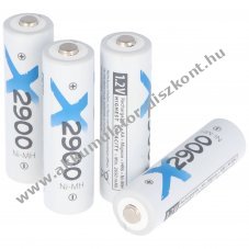 XCell Mignon ceruza AA Akkumul�tor 1,2V 2900mAh 4db/csomag NiMH