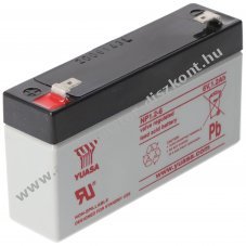 Yuasa NP1.2-6 6V 1,2Ah Faston 4,8mm AGM �lom Akkumul�tor