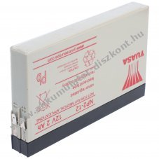 Yuasa NP2-12 12V 2000mAh Akkumul�tor AGM �lom-zsel�s