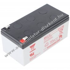 Yuasa NP3.2-12 Akkumul�tor 12V 3200mAh Faston 4,8mm AGM �lom-zsel�s