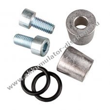 P�lusadapter M8 bels� menettel A t�pus� kerek p�lusra (PA-42), 2 db-os k�szlet