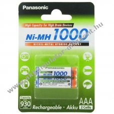 Panasonic Akku HR-4U AAA 1,2V 1000mAh NiMH