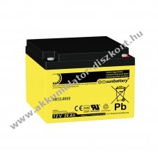 Sun Battery �lom Akkumul�tor 12V 26Ah M5 bels� menetes csatlakoz�s