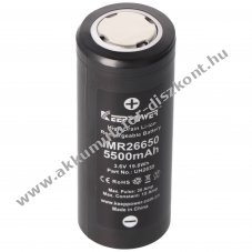 IMR 26650 Li-ion Akkumul�tormul�tor 3,6V 5500mAh