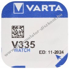 Varta V335 SR512SW 1,55V 5mAh �raelem