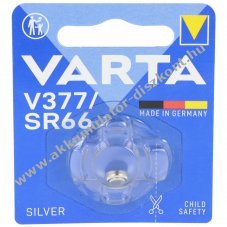 Varta V377 SR66 SR626SW 1,55V gombelem