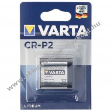 Varta CR-P2 6V 1400mAh l�tium elem