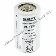 Saft VT D 1,2V 4000mAh D (g�li�t) NiCd
