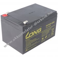 KungLong WP12-12E F2 12V 12Ah 6,3mm Faston Akkumul�tor �lom-zsel�s AGM