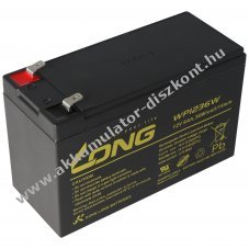 KungLong WP1236W 12V 9Ah 36W AGM �lom-zsel�s Akkumul�tor