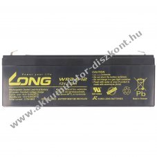 KungLong WP2.6-12 12V 2,6Ah Akkumul�tor �lom-zsel�s AGM