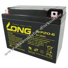 Kung Long WP20-6 Akkumul�tor 6V 20Ah AGM/�lom-zsel�s