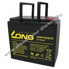 Kung Long 22NF305CN 12V 62Ah Akkumul�tor AGM/�lom-zsel�s