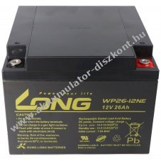 KungLong WP26-12NE F6 12V 26Ah M5 bels�menet Akkumul�tor AGM �lom-zsel�s