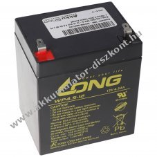Kung Long WP4.5-12 Akkumul�tor 12V 4,5Ah AGM �lom-zsel�s