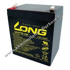 Kung Long WP5-12 12V 5Ah 6,3mm Faston Akkumul�tor AGM �lom-zsel�s