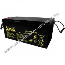 KungLong WPL200-12BN Longlife 12V 200Ah M8 bels�menet Akkumul�tor AGM �lom-zsel�s