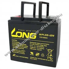 Kung Long WPL55-12N-M 12V 55Ah M6 csavaros Akkumul�tor AGM �lom-zsel�s