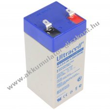 Ultracell �lom Akkumul�tor 4V 4,5Ah Faston 4,8mm