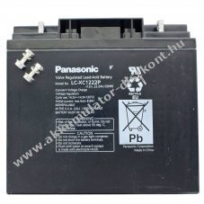 Panasonic LC-XC1222P 12V 22000mAh AGM �lom-zsel�s