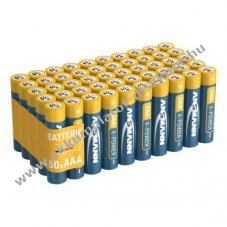 Ansmann X-Power alk�li mikro elem AAA LR03 1,5V 50db/csomag