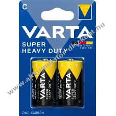 Varta cink-sz�n elem C (b�bi m�ret) 1.5V 2db/csomag