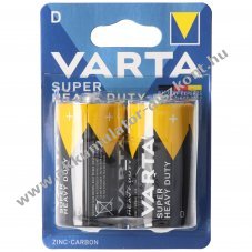 Varta Super Heavy Duty elem 4020/LR20/D/Mono/g�li�t 2db/csom.