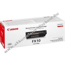 Eredeti Canon l�zertoner FX-10 fekete 2000 oldal nyomtat�