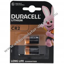 Duracell fot� elem Ultra M3 CR2 (CR17355) 2db/csom. 3V