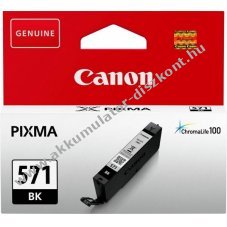 Eredeti Canon tintapatron CLI-571BK 7ml fekete nyomtat�
