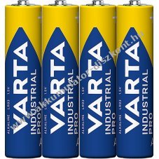 Varta alk�li mikro elem AAA LR03 1.5V 4db/csomag