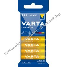 Varta alk�li mikro elem AAA LR03 1.5V 8db/csomag
