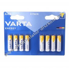 Varta Energy alk�li mikro elem AAA LR03 1.5V 8db/csomag