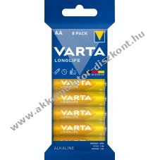 Varta alk�li ceruzaelem AA LR06 1.5V 8db/csomag