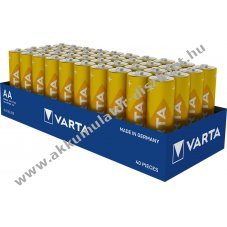 Varta alk�li ceruzaelem AA LR06 1.5V 40db/csomag